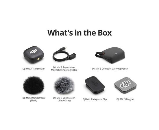 DJI Transmissor DJI MIC 3