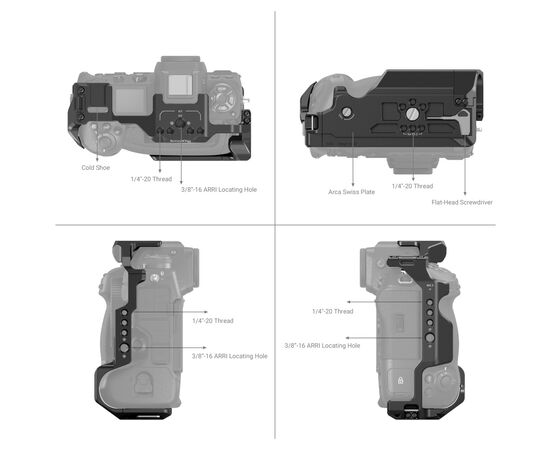 SMALLRIG 3195 Cage para Nikon Z9