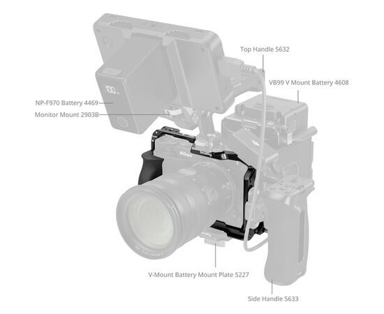 SMALLRIG 5467 Cage para Nikon Zr