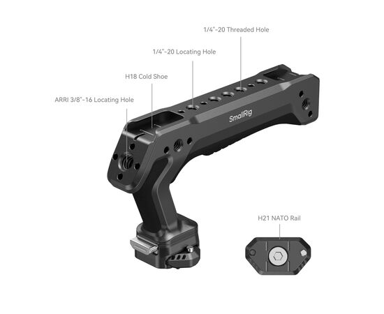 SMALLRIG 5632 Punho superior HawkLock Quick Release