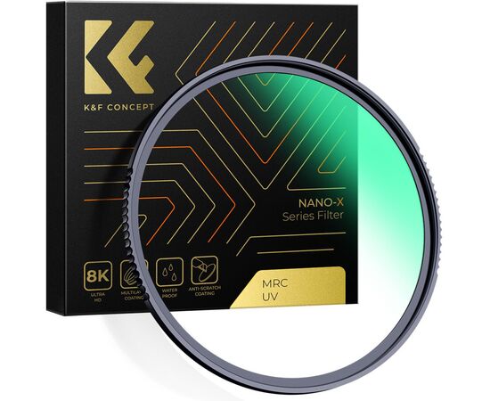 K&F CONCEPT Filtro Nano-X MRC UV HD 77mm