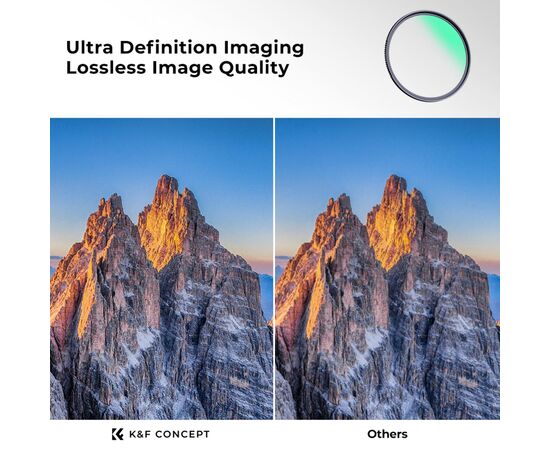 K&F CONCEPT Filtro Nano-X MRC UV HD 77mm