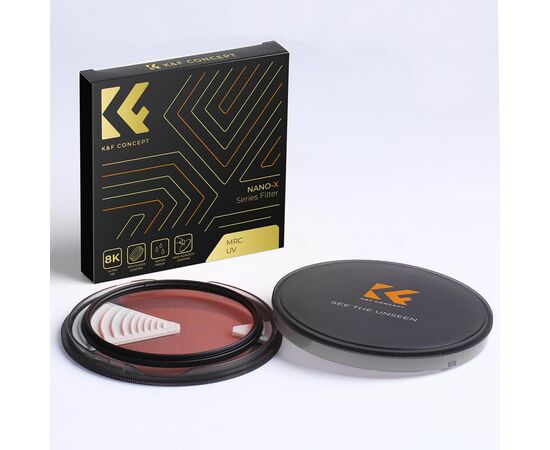 K&F CONCEPT Filtro Nano-X MRC UV HD 55mm