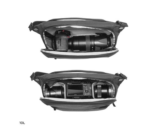 PEAK DESIGN Bolsa de Ombro Everyday Sling 10L V3 - Preto