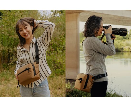 PEAK DESIGN Bolsa de Ombro Everyday Sling 3L V2 - Coyote​