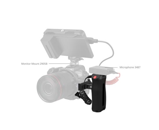 SMALLRIG 5694 Punho Lateral Arca-Type com botão REC