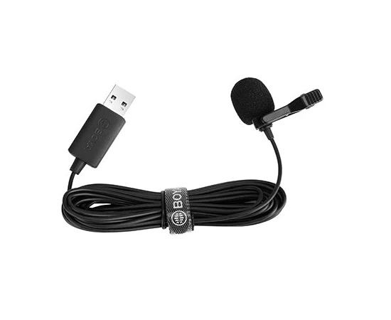 BOYA BY-LM40 Microfone de Lapela para USB​​