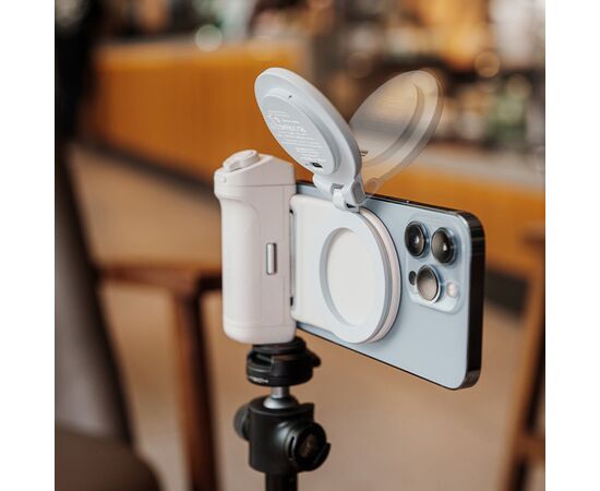 PGYTECH Iluminador MagGlow para Smartphone - Cinza