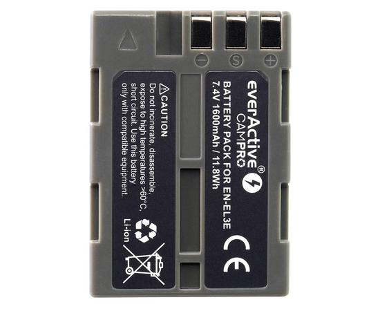 EVERACTIVE Bateria para Nikon EN-EL3/EN-EL3E