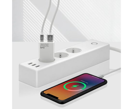 EVERACTIVE SC-380Q Adaptador AC/DC C/duas saídas USB-C 30W