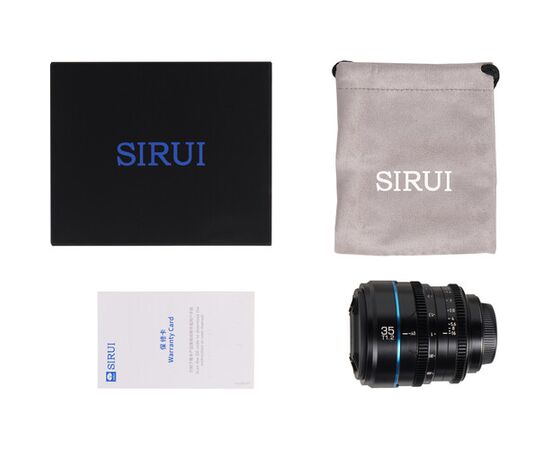 SIRUI Nightwalker 35mm T1.2 S35 Micro 4/3 - Preto