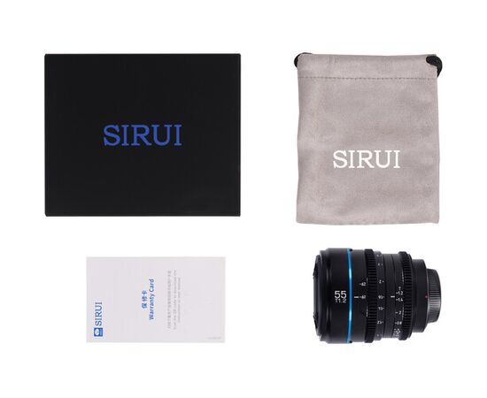 SIRUI Nightwalker 55mm T1.2 S35 Canon RF - Preto