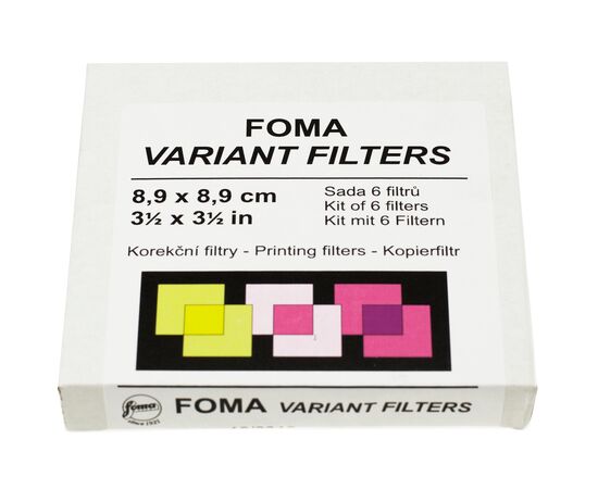 FOMA Conjunto de Filtros multigraduados 9x9cm