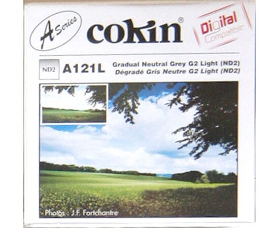 COKIN Filtro A121L Degradê Neutro Cinzento Light ND2