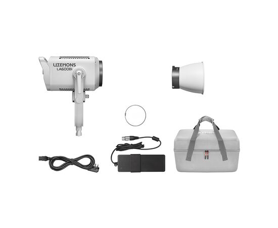 GODOX Iluminador LED LA600Bi Bicolor - Kit Branco