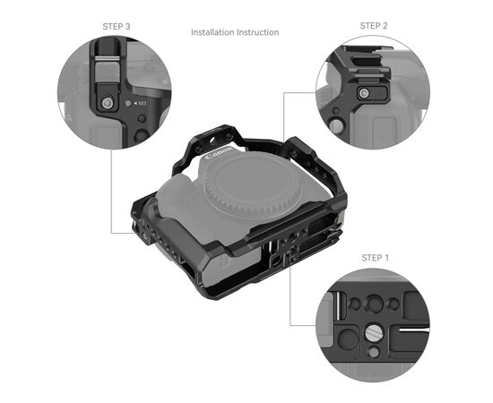 SMALLRIG 4214 Cage para Canon EOS R50
