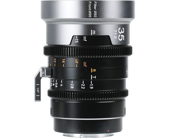 SIRUI IronStar 35mm T1.9 Anamórfica 1.5x PL-Mount / Canon EF - Blue Flare