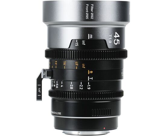 SIRUI IronStar 45mm T1.9 Anamórfica 1.5x PL-Mount / Canon EF - Blue Flare