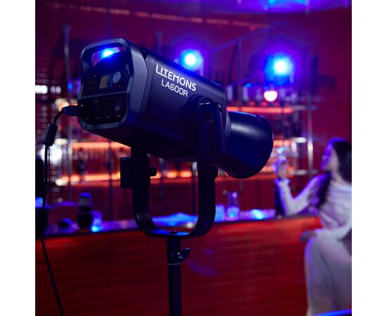 GODOX Iluminador LED LA600R RGB - Kit Preto​