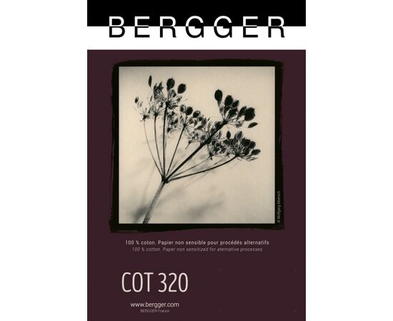 BERGGER Papel de Algodão COT 320 g/m² 20.3X25.4cm - 25 Folhas