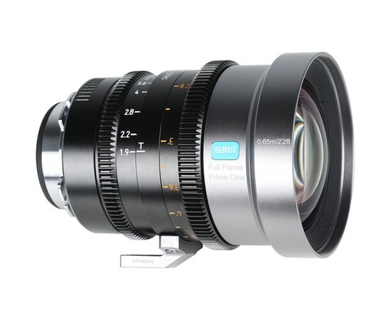 SIRUI IronStar 60mm T1.9 Anamórfica 1.5x PL-Mount / Canon EF - Blue Flare