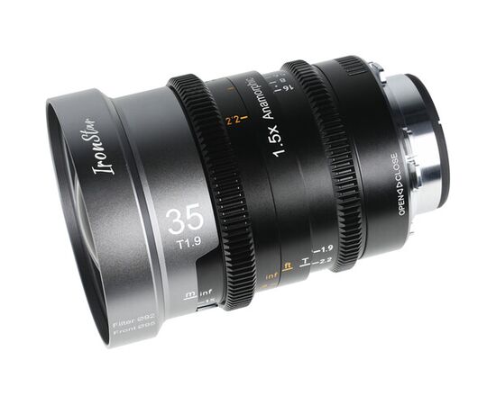 SIRUI IronStar 60mm T1.9 Anamórfica 1.5x PL-Mount / Canon EF - Blue Flare