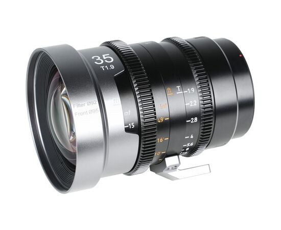 SIRUI IronStar 35mm T1.9 Anamórfica 1.5x PL-Mount / Canon EF - Blue Flare