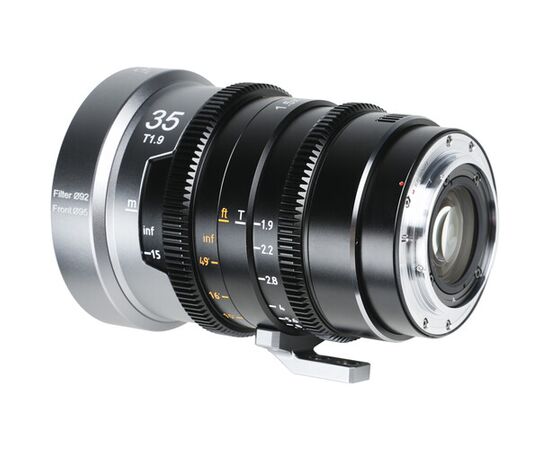 SIRUI IronStar 35mm T1.9 Anamórfica 1.5x PL-Mount / Canon EF - Blue Flare