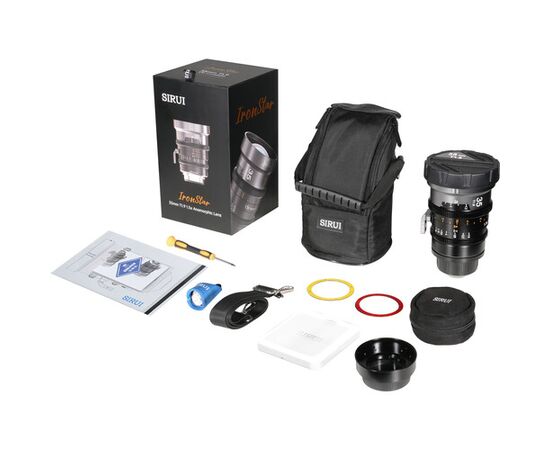 SIRUI IronStar 60mm T1.9 Anamórfica 1.5x PL-Mount / Canon EF - Blue Flare