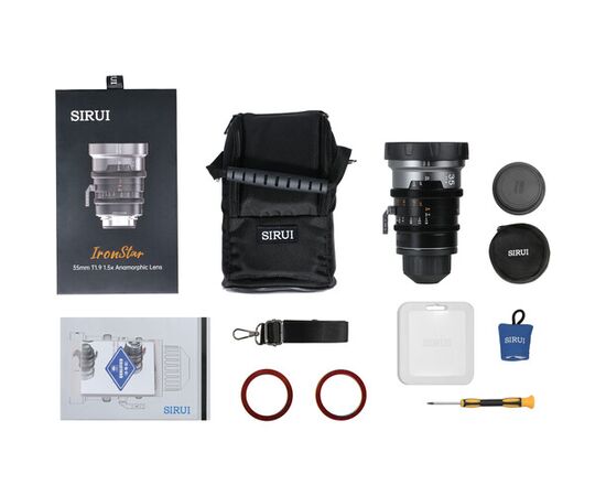 SIRUI IronStar 60mm T1.9 Anamórfica 1.5x PL-Mount / Canon EF - Blue Flare