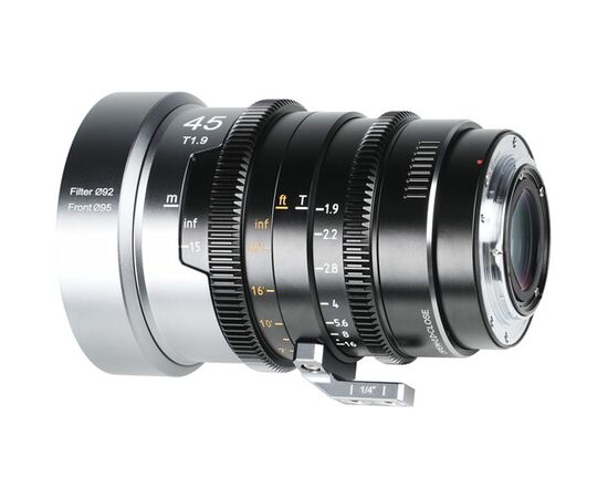 SIRUI IronStar 45mm T1.9 Anamórfica 1.5x PL-Mount / Canon EF - Blue Flare