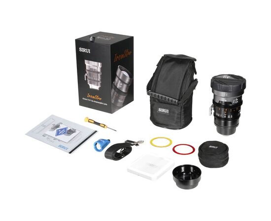 SIRUI IronStar 45mm T1.9 Anamórfica 1.5x PL-Mount / Canon EF - Blue Flare