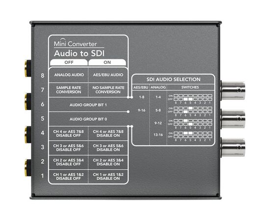 BLACKMAGIC Mini Converter Audio to SDI