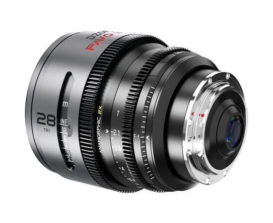 DZO FILM PAVO Anamórfica 28mm T2.1 2x PL Mount/ Canon EF - Neutral Flare