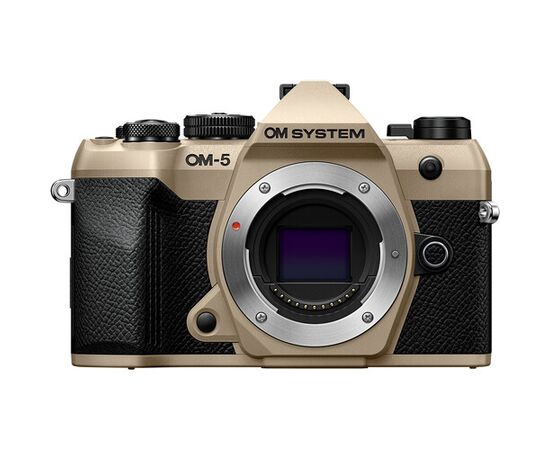 OM SYSTEM OM-5 Mark II Sand Beige - Corpo