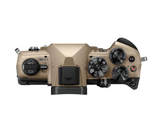 OM SYSTEM OM-5 Mark II Sand Beige - Corpo