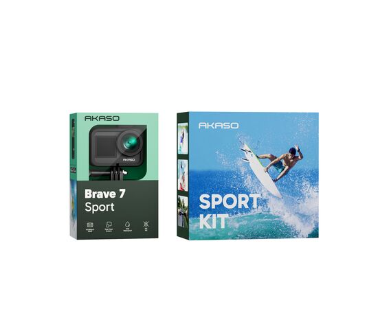 AKASO Action Cam Brave 7 Sports Kit​