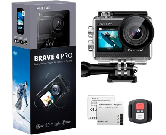 AKASO Action Cam Brave 4 Pro