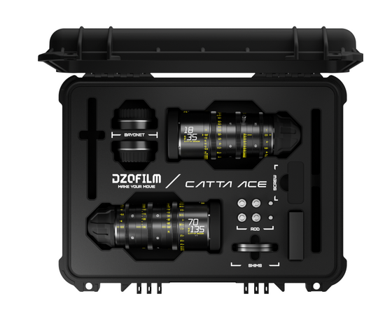 DZOFilm Kit Catta Ace FF 18-35mm + 70-135mm T2.9 FF PL-Mount / Canon EF