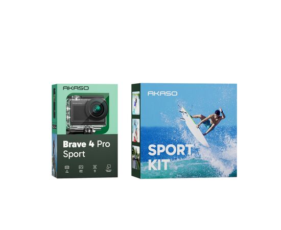AKASO Action Cam Brave 4 Pro Sport Kit​