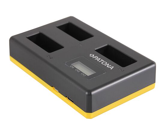 PATONA Carregador Triplo USB para Canon LP-E17
