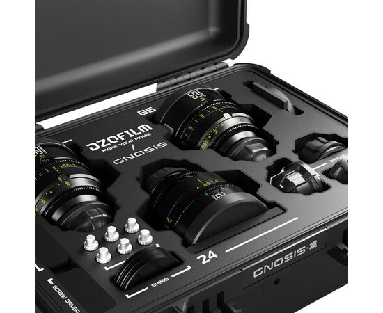 DZO FILM Gnosis 24mm + 32mm + 65mm T2.8 PL-Mount / Canon EF