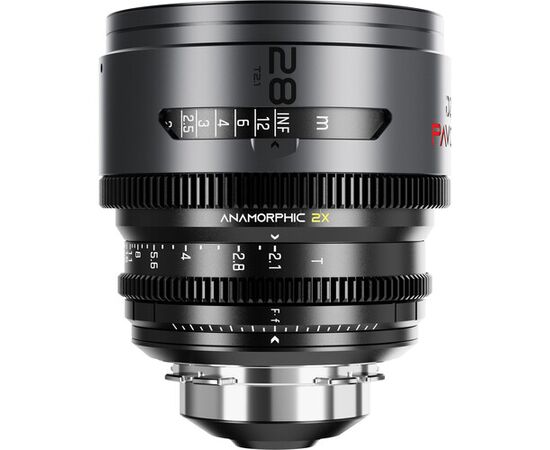 DZO FILM PAVO Anamórfica 28mm T2.1 2x PL Mount/ Canon EF - Neutral Flare