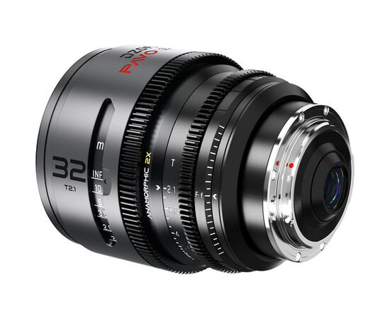 DZO FILM PAVO Anamórfica 32mm T2.1 2x PL Mount/ Canon EF - Neutral Flare