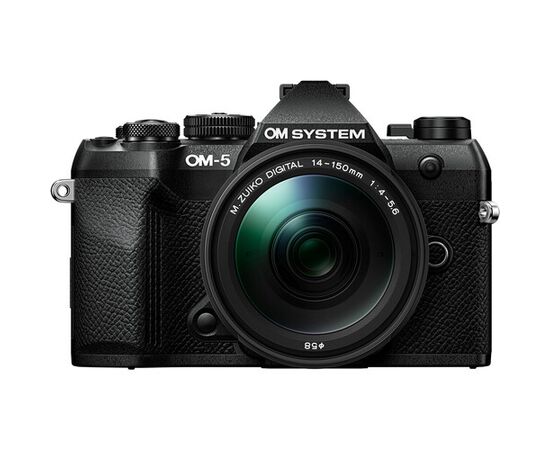 OM SYSTEM OM-5 Mark II  + 14-150mm f/4-5.6 II - Preto