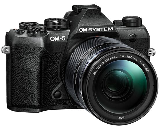 OM SYSTEM OM-5 Mark II  + 14-150mm f/4-5.6 II - Preto