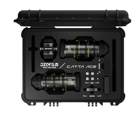 DZOFilm Kit Catta Ace FF 18-35mm + 70-135mm T2.9 FF PL-Mount / Canon EF