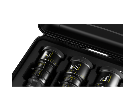 DZO FILM Kit Pictor 12-25mm + 20-55mm + 50-125mm T2.8 PL-Mount / Canon EF