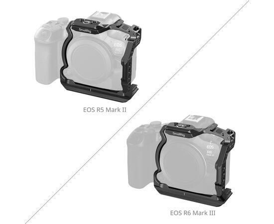 SMALLRIG 5953 HawkLock Quick Release Half Cage para Canon EOS R6 Mark III / R6 Mark II / R5 Mark II