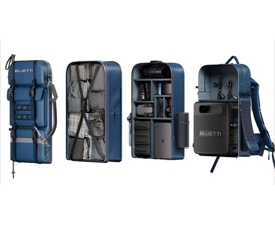 BLUETTI BluePack1 Carregador Portátil 300W 268.8Wh + Mochila Handsfree 1